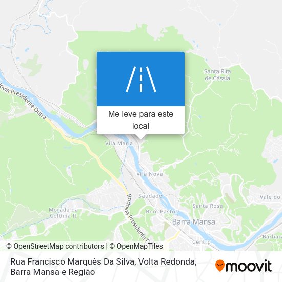 Rua Francisco Marquês Da Silva mapa