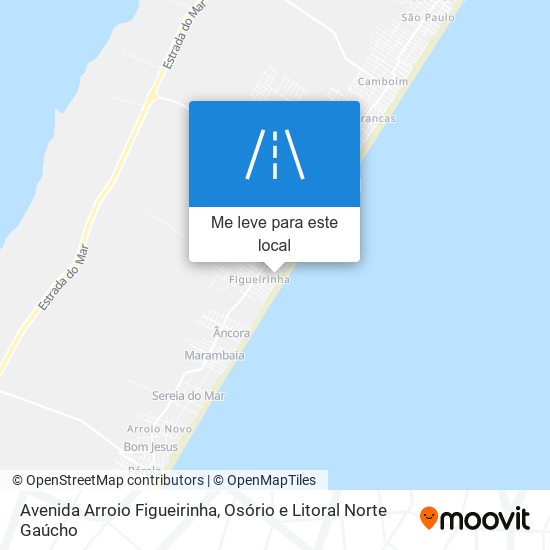Avenida Arroio Figueirinha mapa