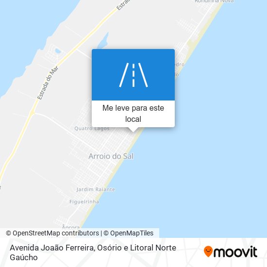 Avenida Joaão Ferreira mapa