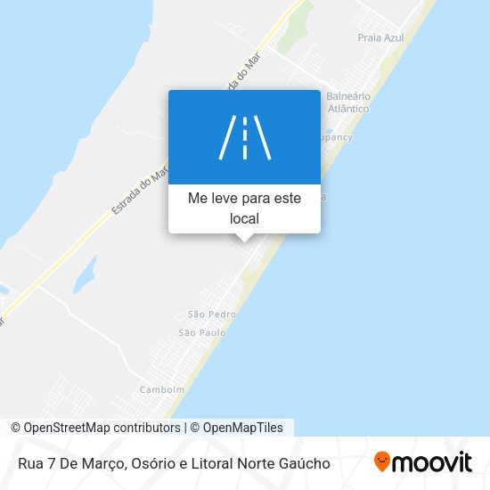 Rua 7 De Março mapa