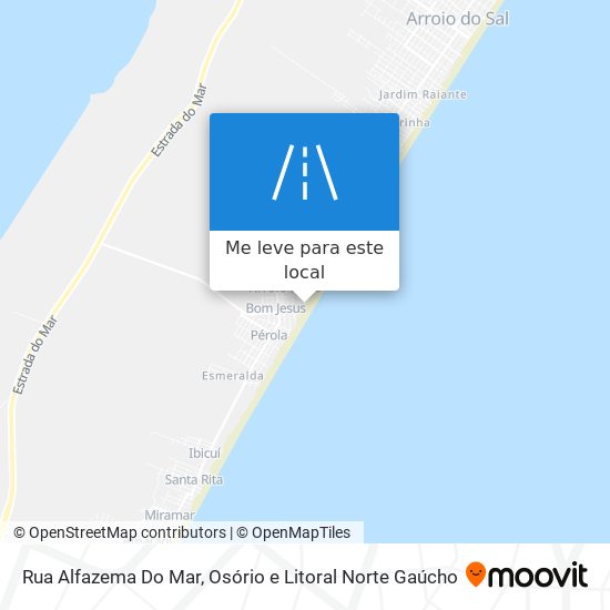 Rua Alfazema Do Mar mapa