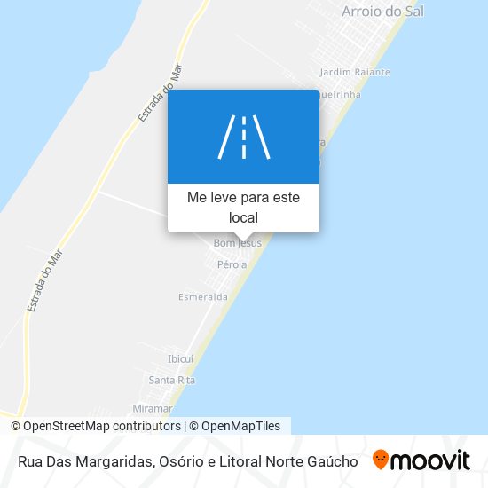 Rua Das Margaridas mapa