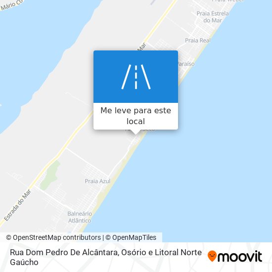 Rua Dom Pedro De Alcântara mapa