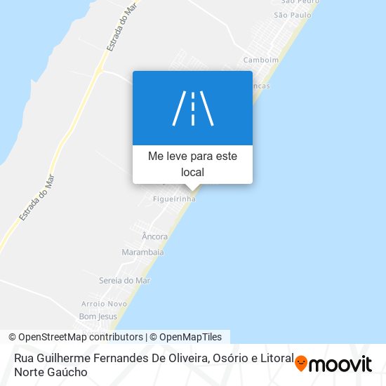 Rua Guilherme Fernandes De Oliveira mapa