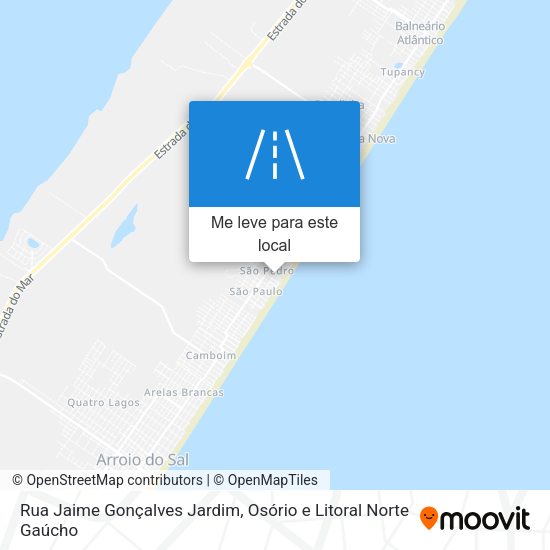 Rua Jaime Gonçalves Jardim mapa
