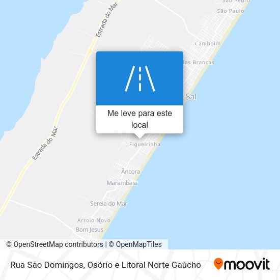 Rua São Domingos mapa