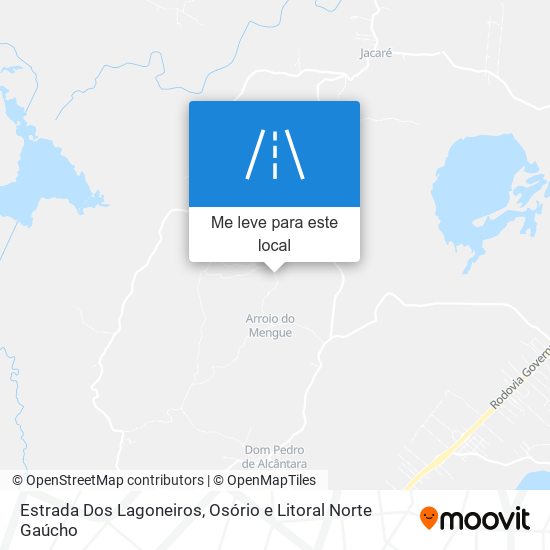 Estrada Dos Lagoneiros mapa