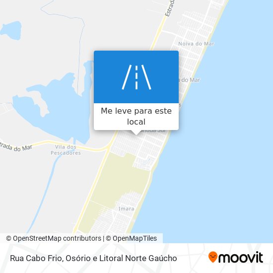 Rua Cabo Frio mapa