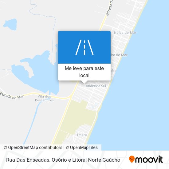 Rua Das Enseadas mapa