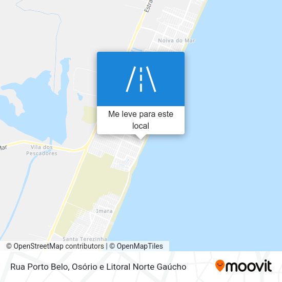 Rua Porto Belo mapa