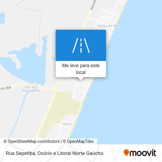 Rua Sepetiba mapa