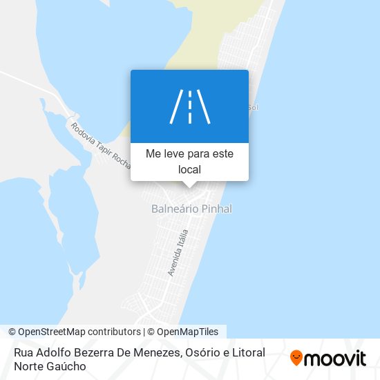 Rua Adolfo Bezerra De Menezes mapa