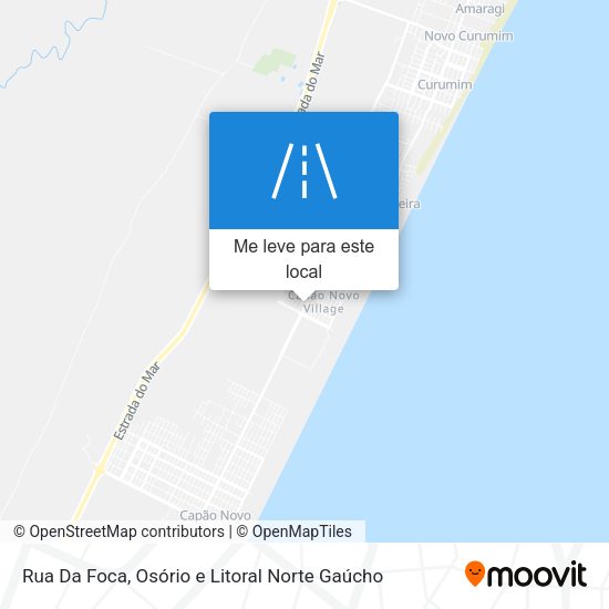 Rua Da Foca mapa