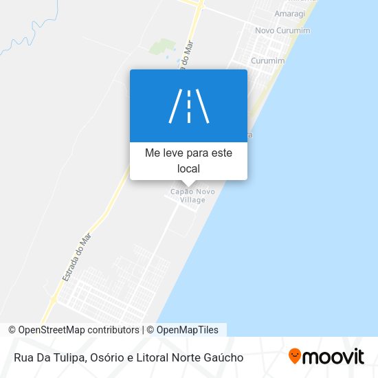 Rua Da Tulipa mapa