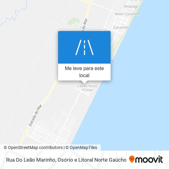 Rua Do Leão Marinho mapa