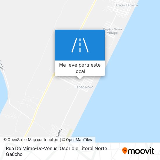 Rua Do Mimo-De-Vênus mapa
