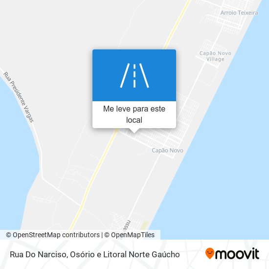 Rua Do Narciso mapa
