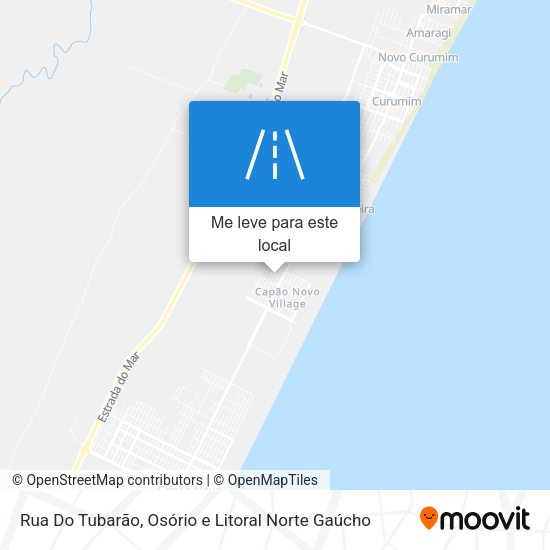 Rua Do Tubarão mapa