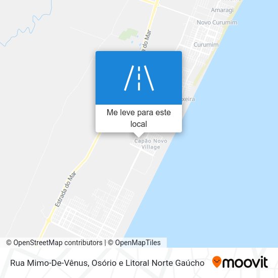 Rua Mimo-De-Vênus mapa