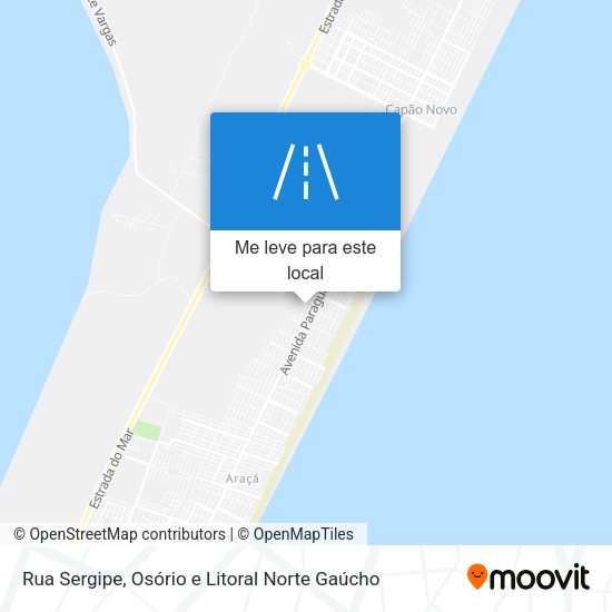Rua Sergipe mapa