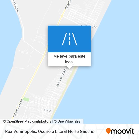Rua Veranópolis mapa
