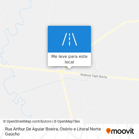Rua Arthur De Aguiar Boeira mapa