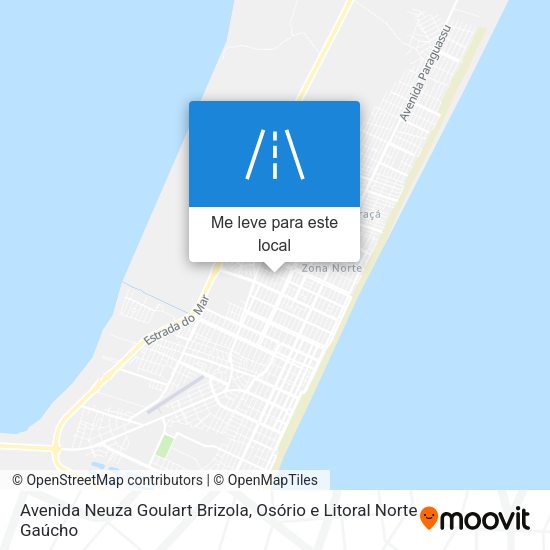 Avenida Neuza Goulart Brizola mapa