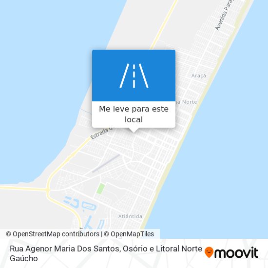 Rua Agenor Maria Dos Santos mapa
