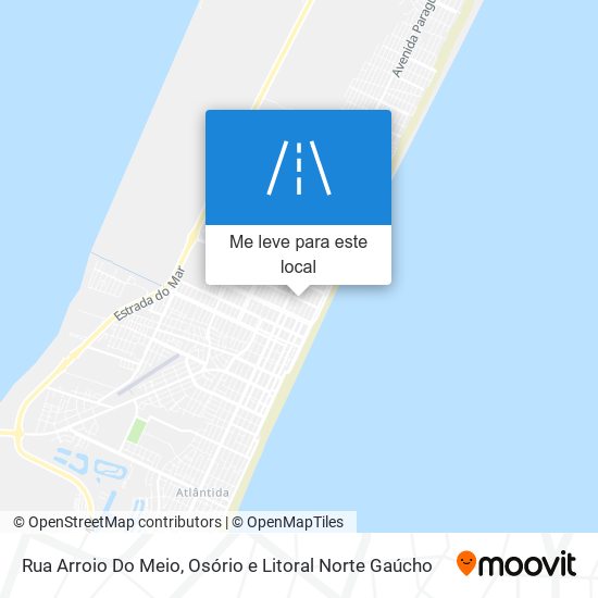 Rua Arroio Do Meio mapa
