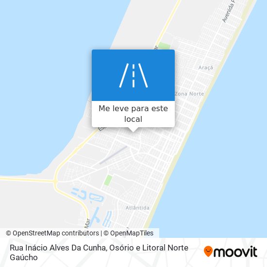 Rua Inácio Alves Da Cunha mapa