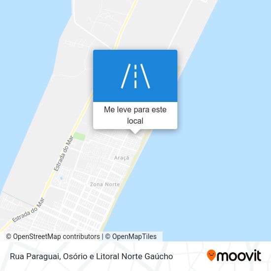Rua Paraguai mapa