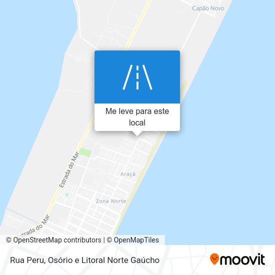 Rua Peru mapa