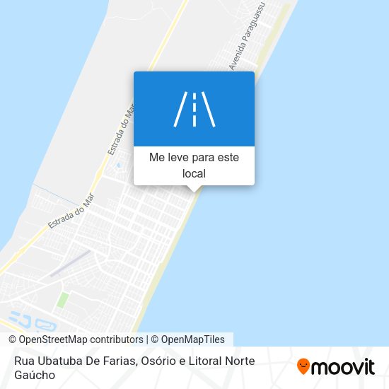 Rua Ubatuba De Farias mapa