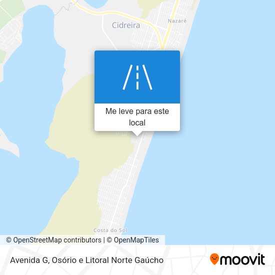 Avenida G mapa