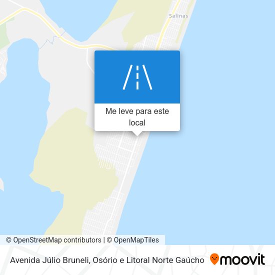 Avenida Júlio Bruneli mapa