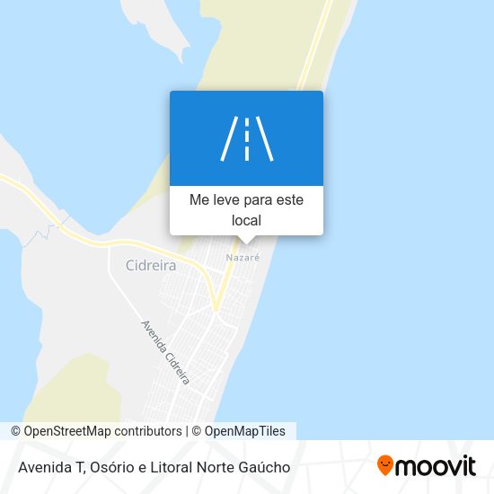 Avenida T mapa