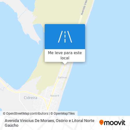 Avenida Vinicius De Moraes mapa