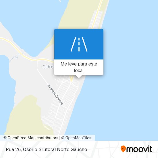 Rua 26 mapa