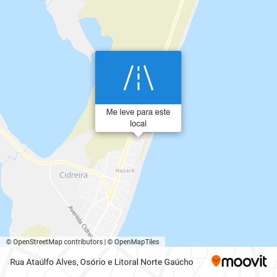 Rua Ataúlfo Alves mapa