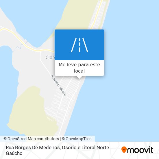 Rua Borges De Medeiros mapa