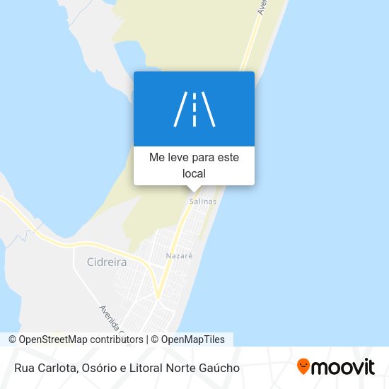 Rua Carlota mapa