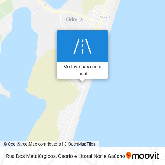 Rua Dos Metalúrgicos mapa
