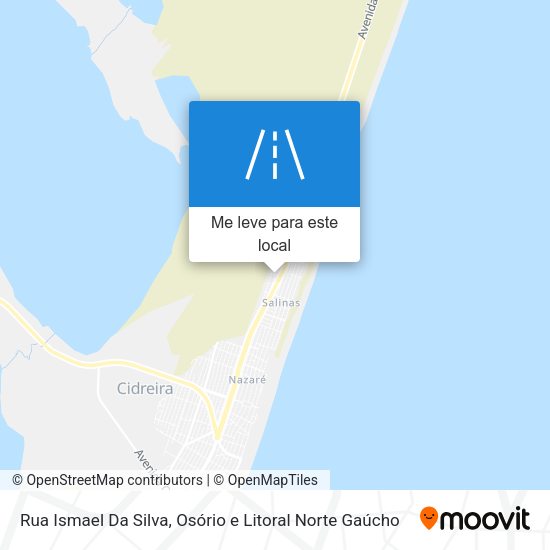 Rua Ismael Da Silva mapa