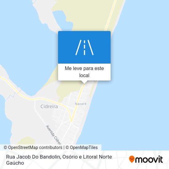 Rua Jacob Do Bandolin mapa