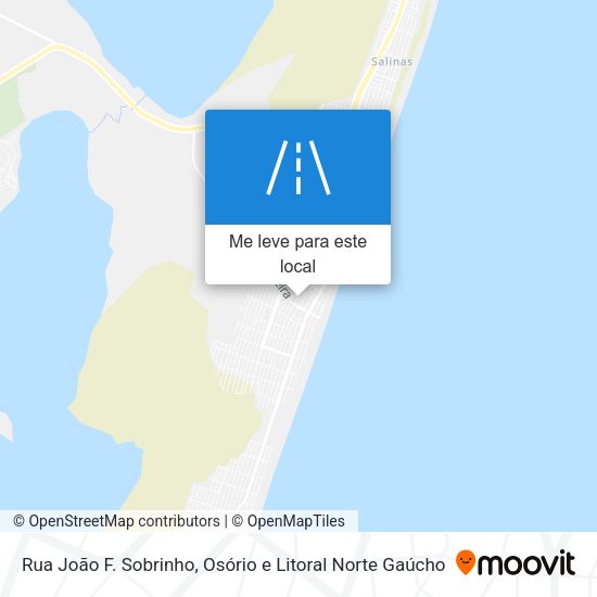 Rua João F. Sobrinho mapa