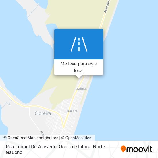 Rua Leonel De Azevedo mapa