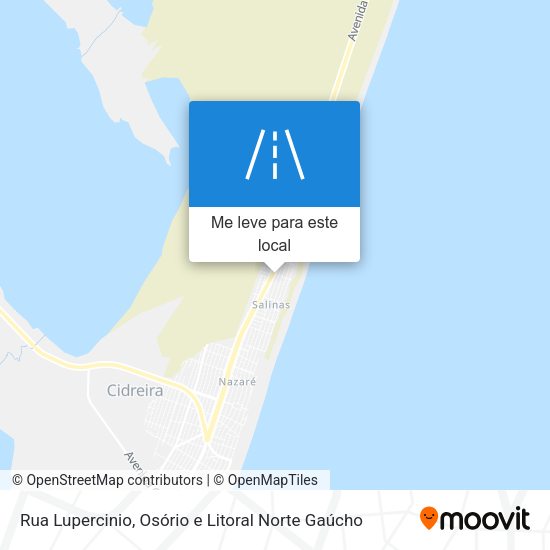 Rua Lupercinio mapa