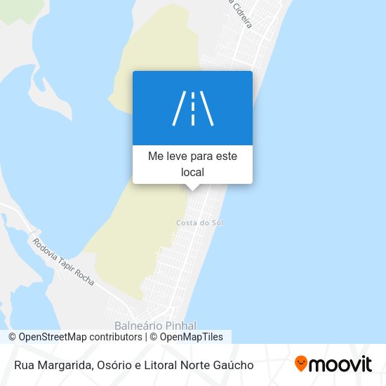 Rua Margarida mapa