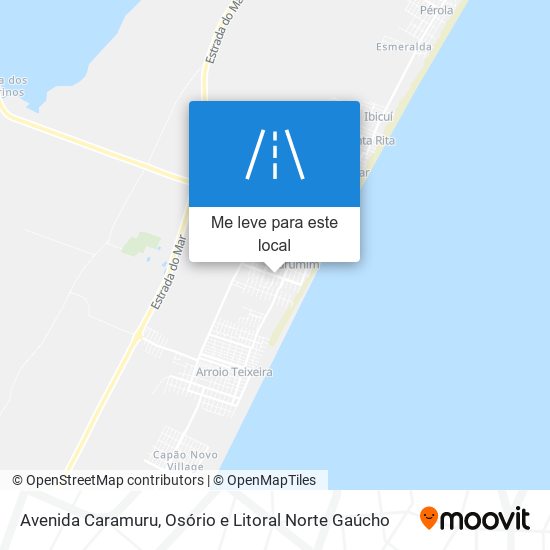 Avenida Caramuru mapa