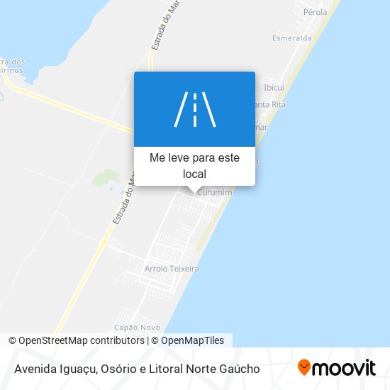 Avenida Iguaçu mapa
